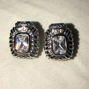 Vintage looking Sterling silver 925 earrings